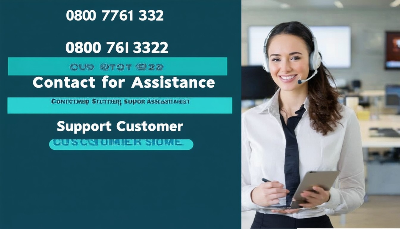 0800 761 3372: Contact Customer Support for Assistance